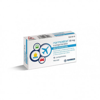 NORMOSTOP 50 MG COMPRIMIDOS , 4 COMPRIMIDOS (BLISTER AL-AL (POLIAMIDA/AL/PVC-AL)
