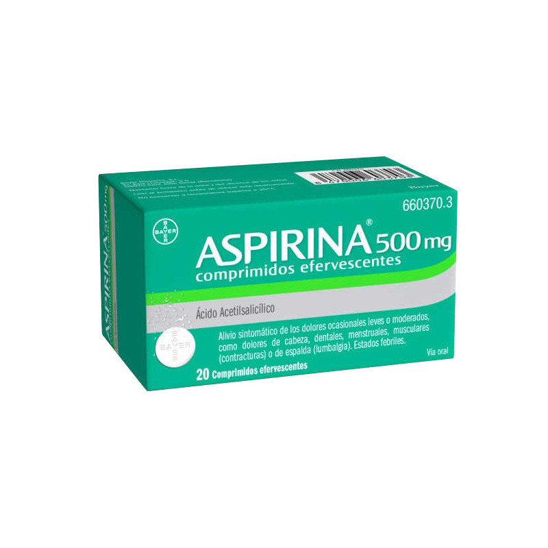 ASPIRINA 500 MG COMPRIMIDOS...