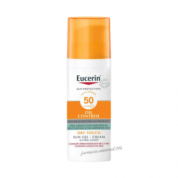 EUCERIN Oil Control Sun Gel-Cream Dry Touch SPF 50 50 ml