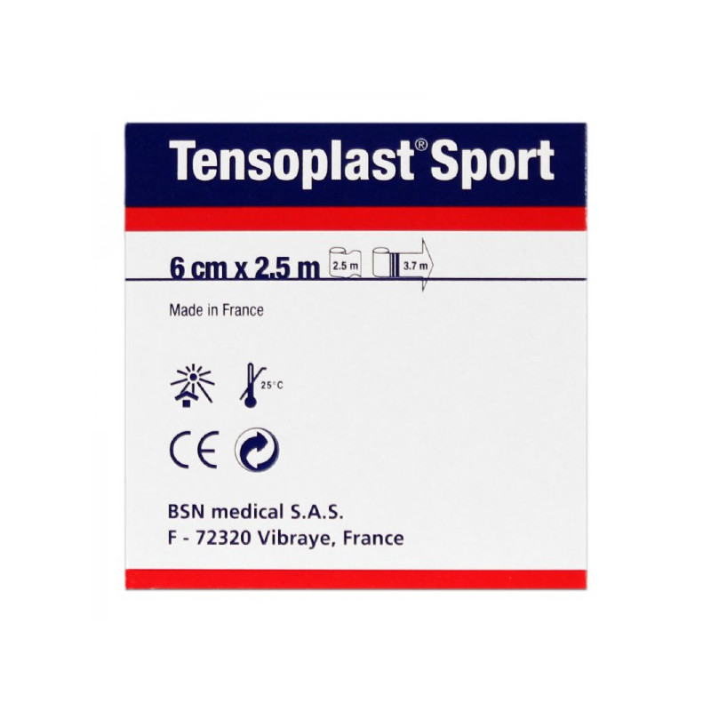 TENSOPLAST Sport 6cm X 2,5m