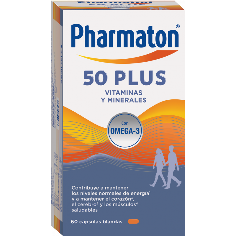 PHARMATON 50 Plus 60 capsulas