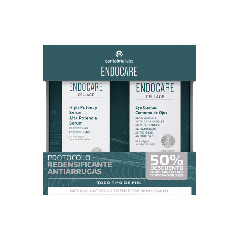 ENDOCARE Cellage Pack Sérum Alta Potencia 30 ml + Cellage Contorno de Ojos  15 ml