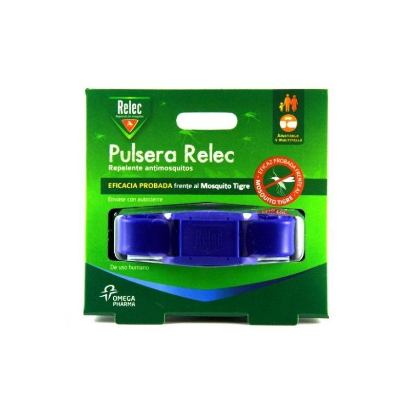 RELEC Pulsera Repelente Azul