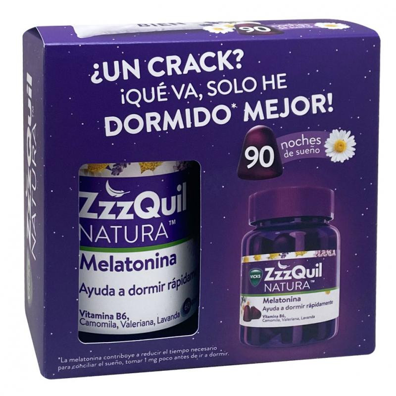 ZZZQUIL NATURA Melatonina...