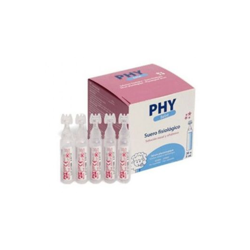 PHY Bebé Suero Fisiológico Monodosis 45 x 5 ml