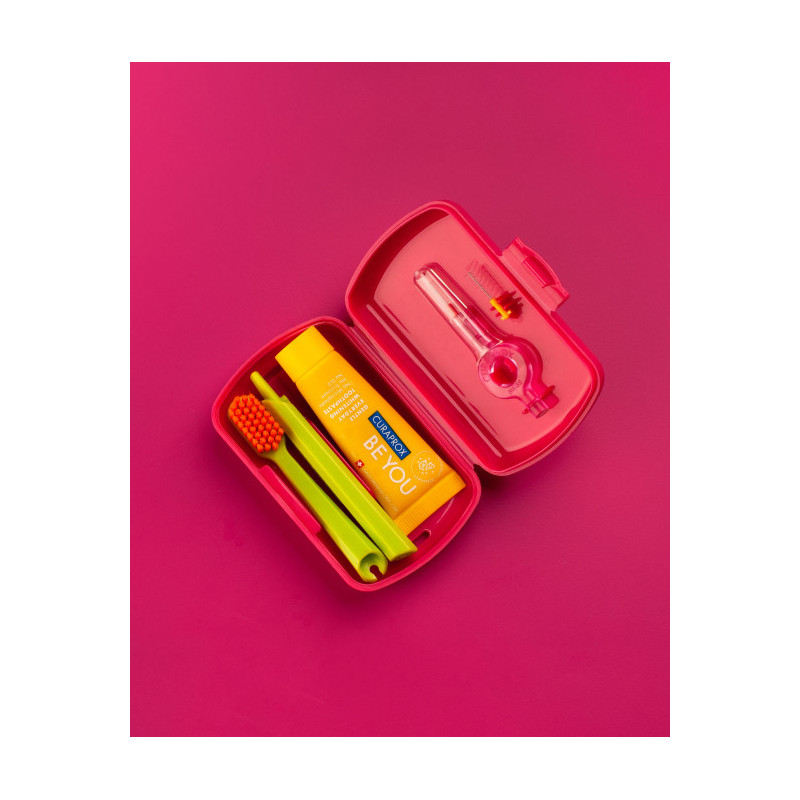 CURAPROX Set de viaje cepillo CS 5460 + pasta + interdental