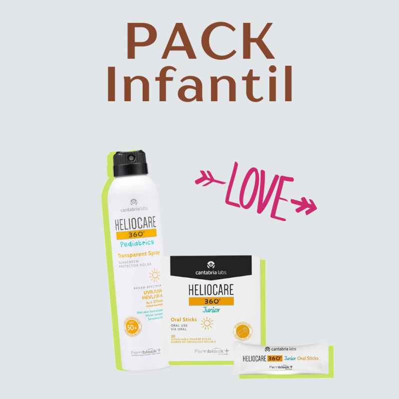 HELIOCARE Solar pack infantil