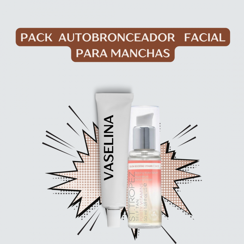 PACK Autobronceador facial...