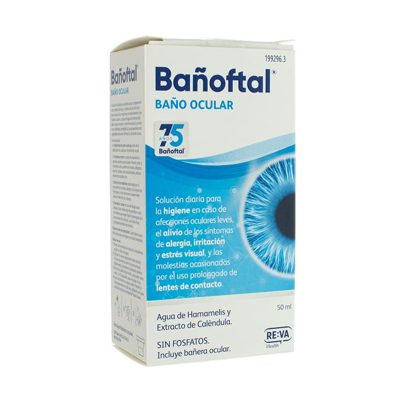 Bañoftal  Ojo Seco Multidosis 0,4% (Gota Dosificada Ácido Hialurónico)