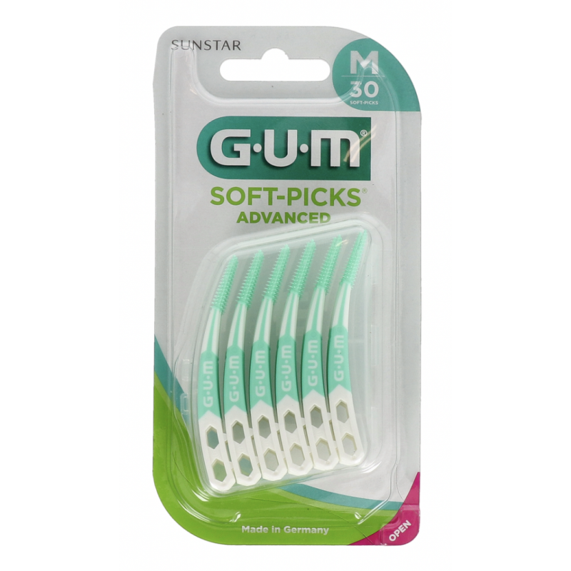 GUM Soft Picks Advanced 30 Uds