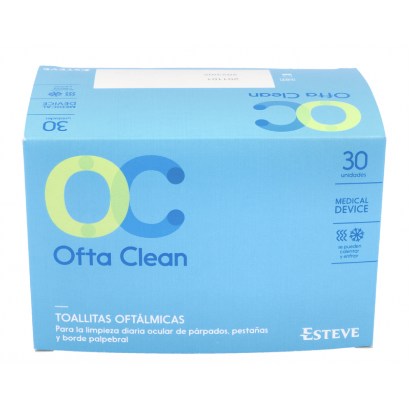 OFTACLEAN 30 Toallitas Oftálmicas