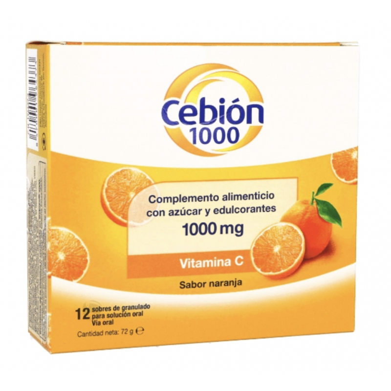 CEBIÓN 1000 mg 12 Sobres