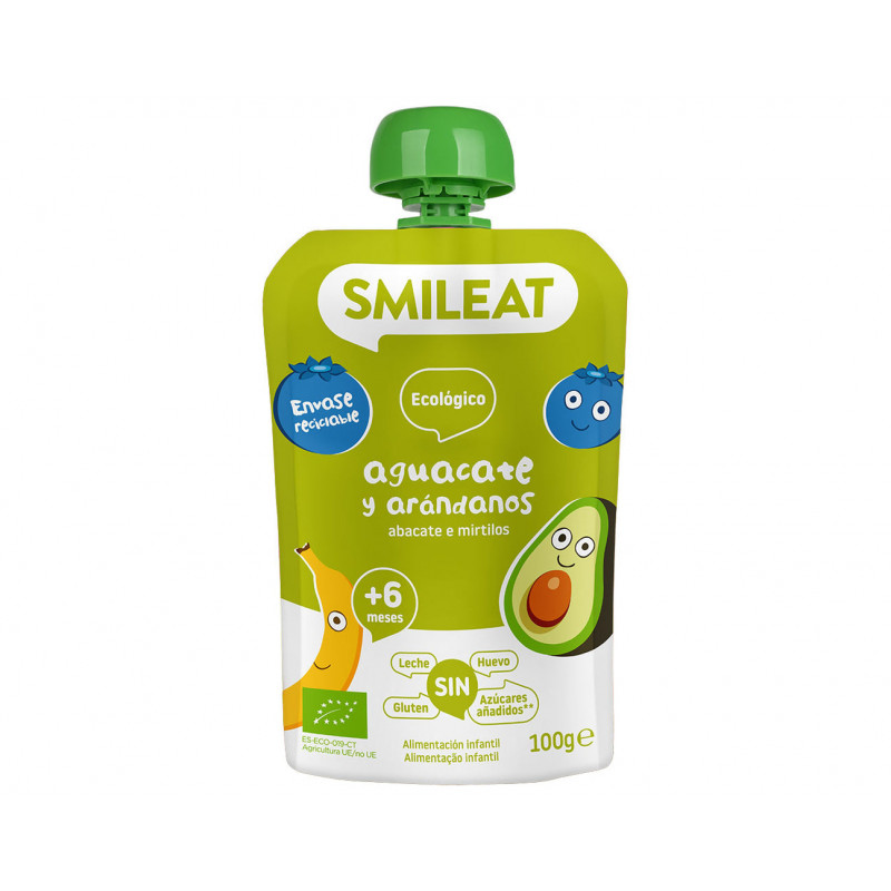 SMILEAT Pouch Aguacate y...