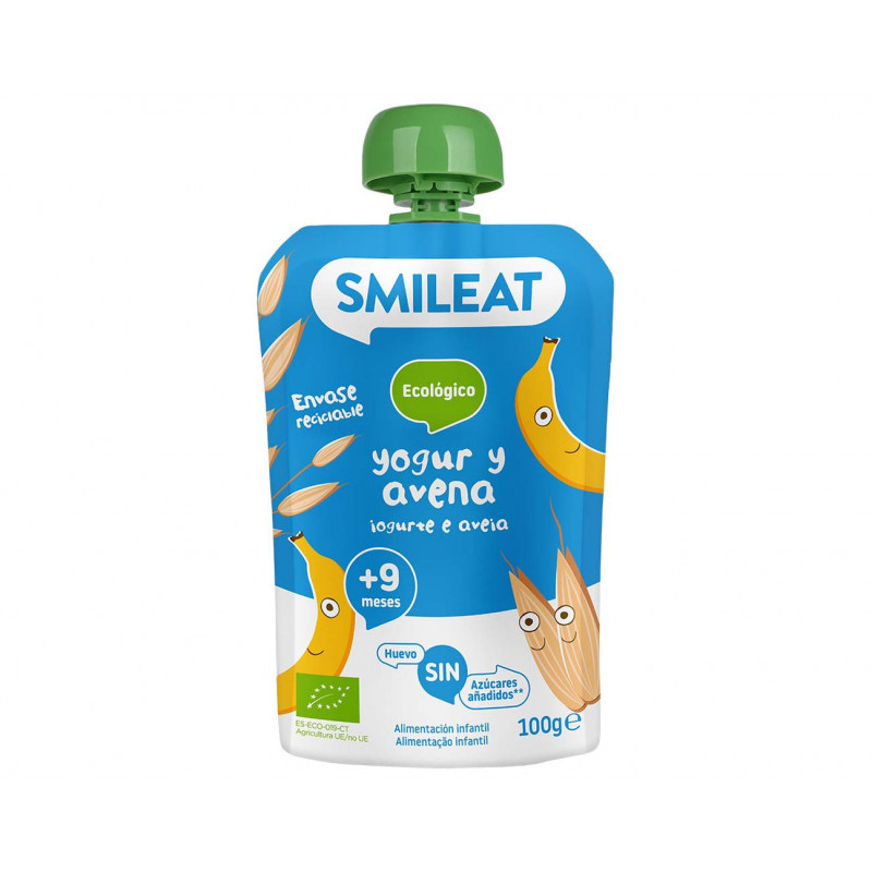 SMILEAT Pouch Frutas Variadas Ecológico 100 G