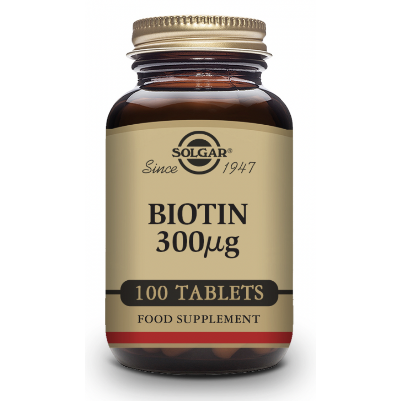 SOLGAR Biotina 300 µg - 100...