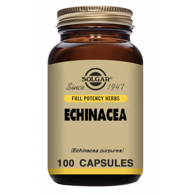 SOLGAR Equinácea (Echinacea Purpurea) 100 Cápsulas Vegetales