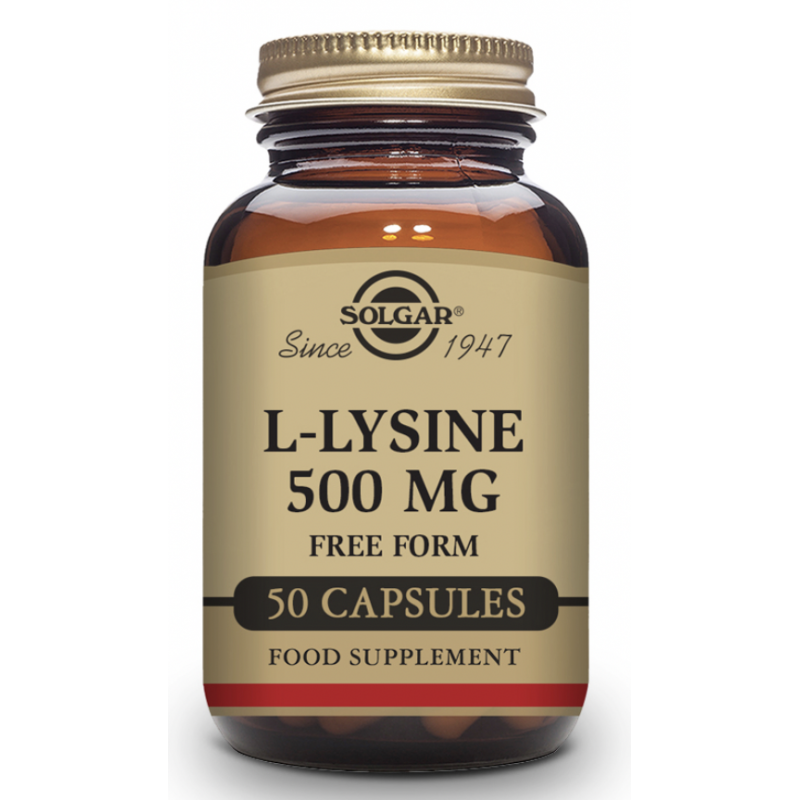 SOLGAR L-Lisina 500 mg 50...