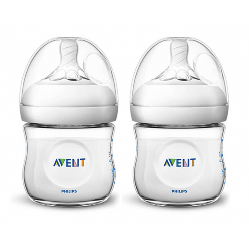 Avent Biberón Natural 260ml rosa - Parafarmacia