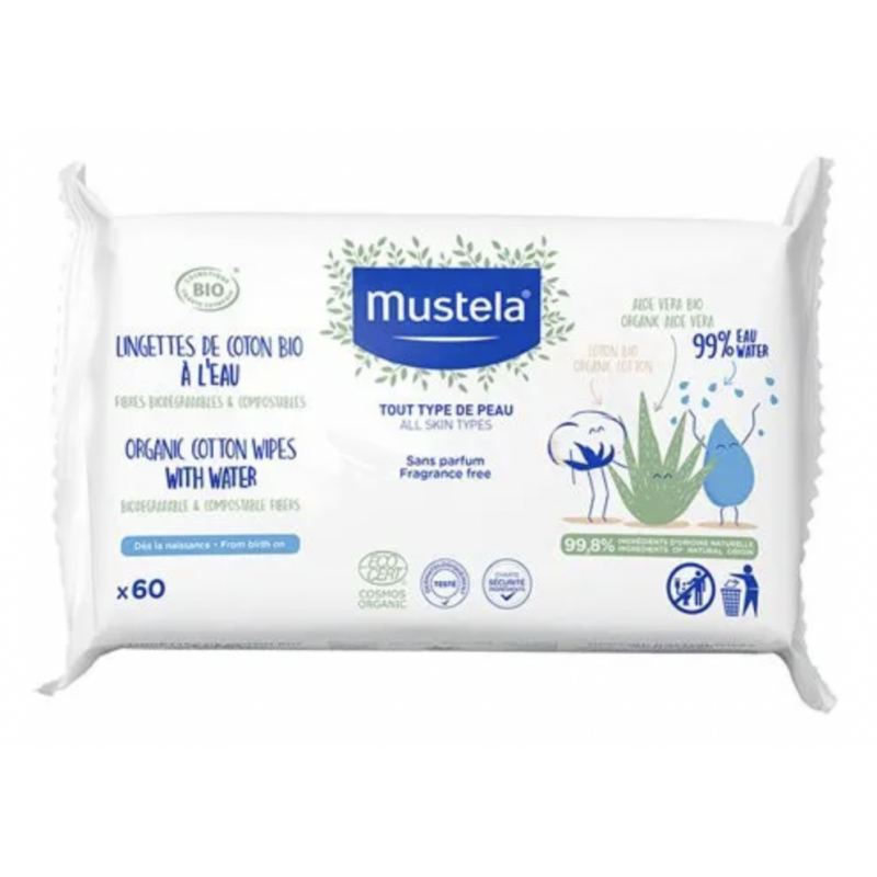 MUSTELA Toallitas al Agua...