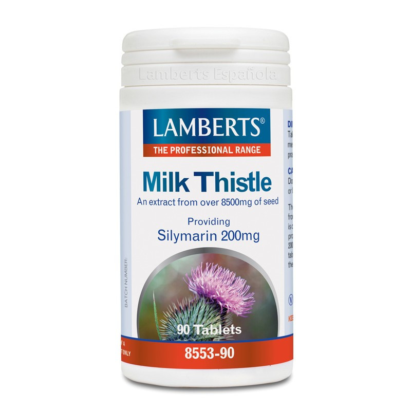 Cardo Mariano (Milk Thistle) 90 Capsulas 735mg 100% Natural 