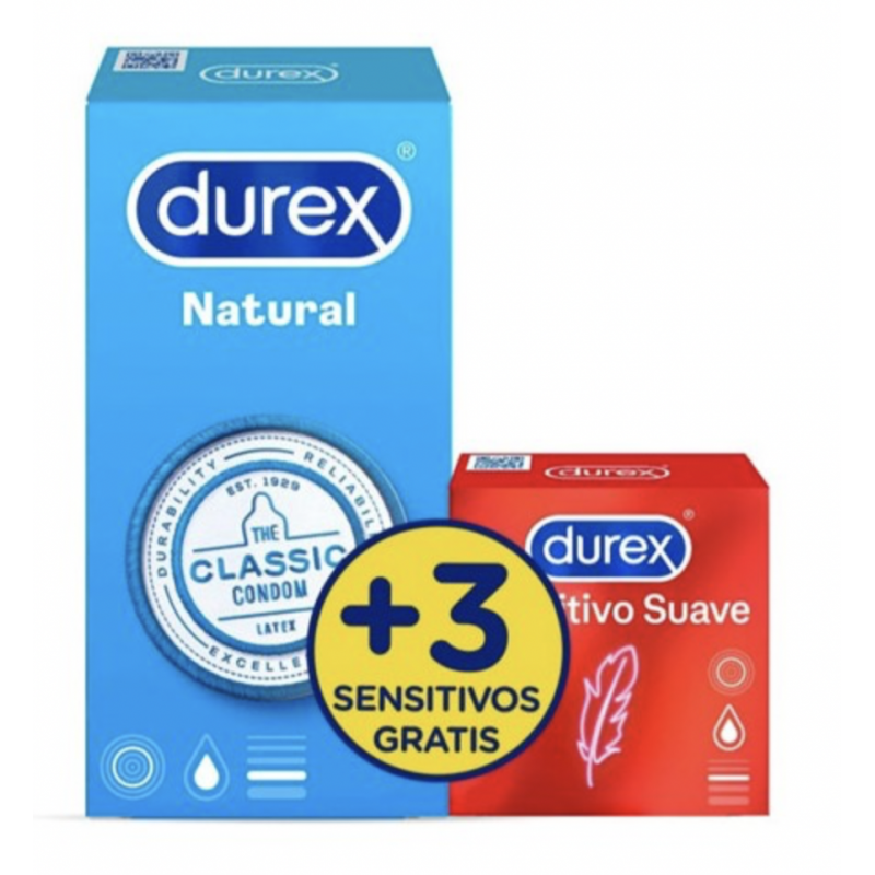 DUREX Pack Natural Plus +...