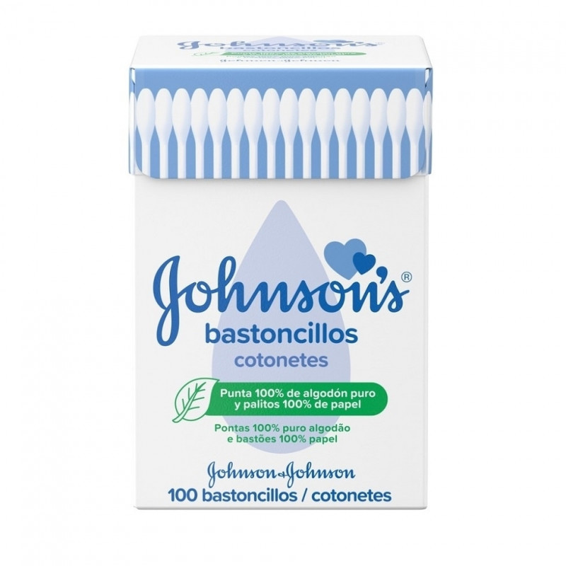 JOHNSON'S Bastoncillos 100%...