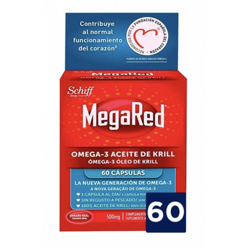 MEGARED 500 Omega 3 Aceite...