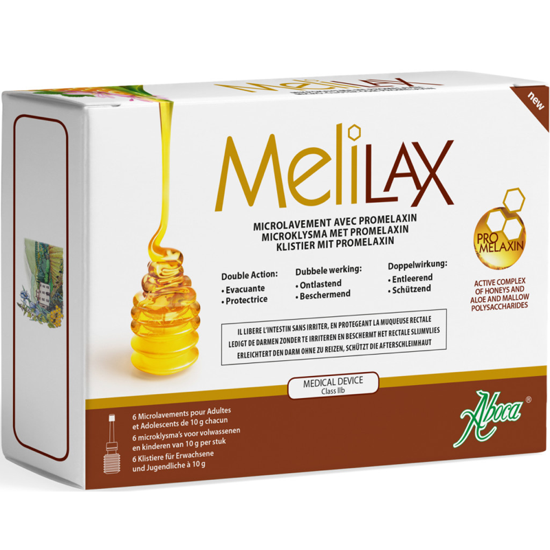 Aboca Melilax adult - 6x10g - Pharmacie en ligne