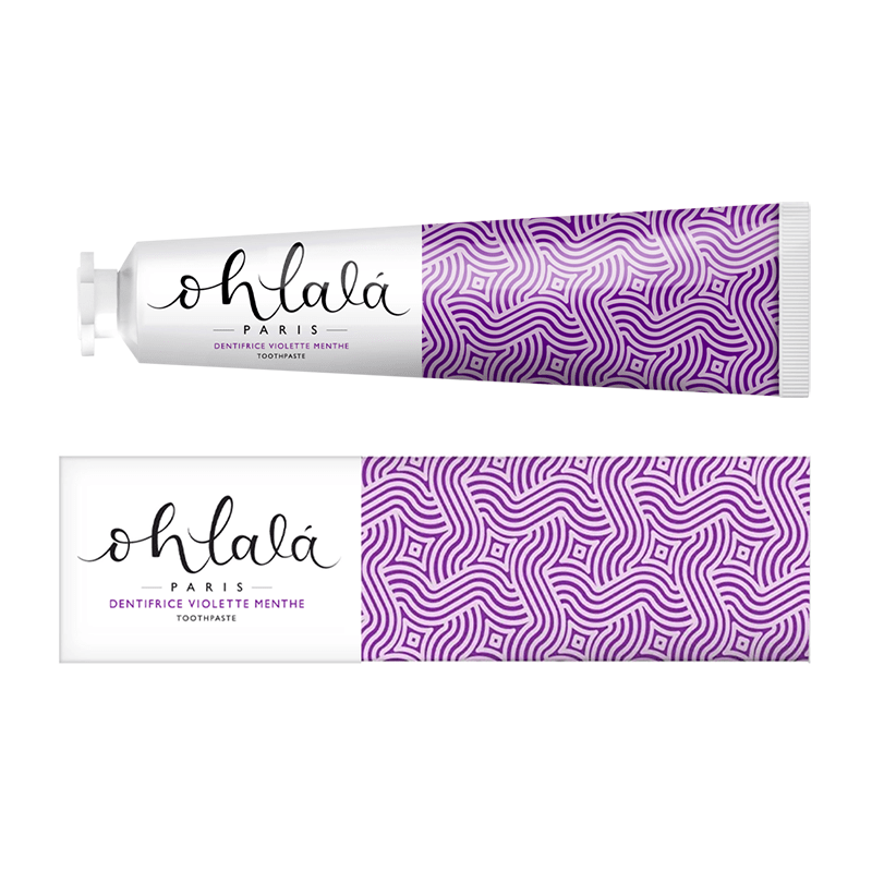 OHLALA Pasta de dientes menta violeta 75ml