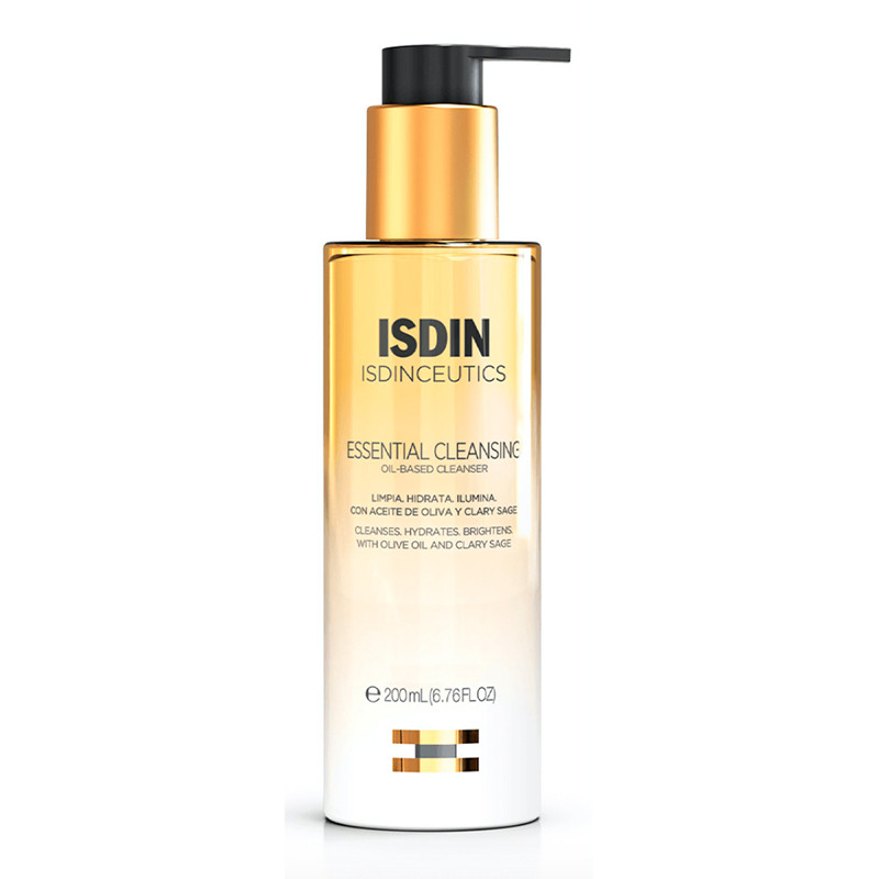 ISDIN Isdinceutics Essential Cleansing Aceite Limpiador Facial 200 ml