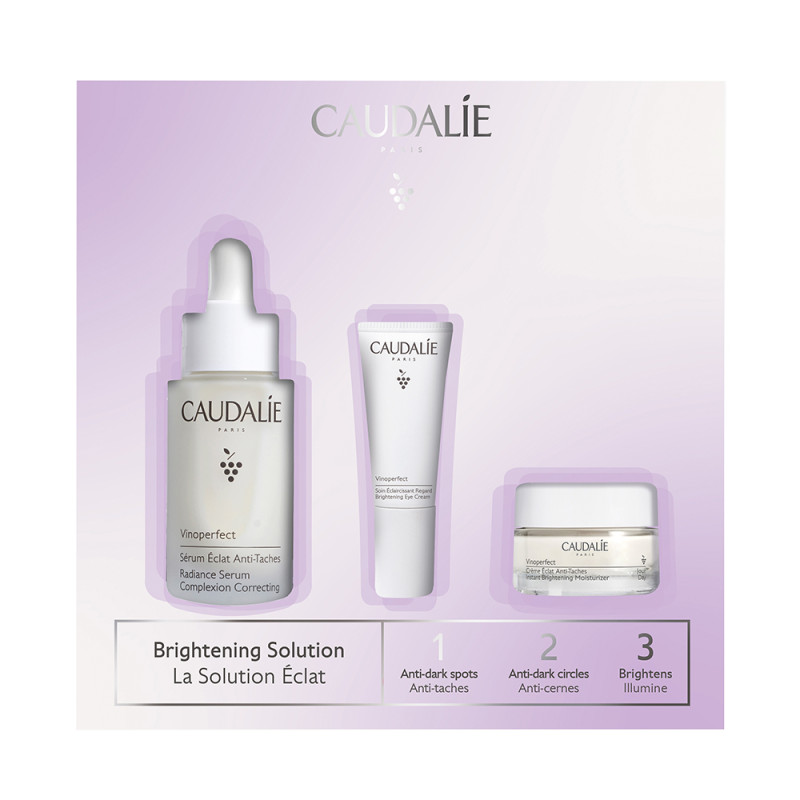 CAUDALIE Vinoperfect Cofre Serum 30 ml + Regalo contorno de ojos y mini crema de noche