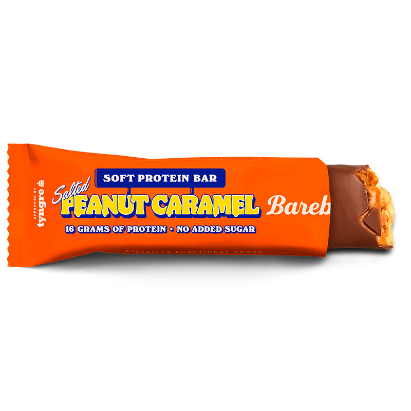 BAREBELLS Barrita de proteína Peanut Caramel 55g