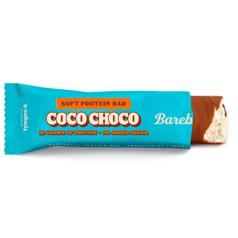 BAREBELLS Barrita de proteína Coco Choco 55g