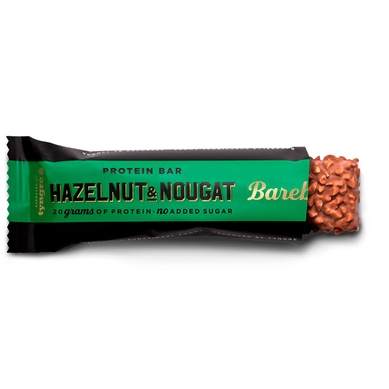 BAREBELLS Barrita de proteína Hazelnut & Nougat 55g