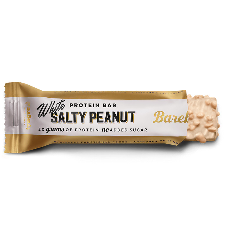 BAREBELLS Barrita de proteína Salty-Peanut White 55g