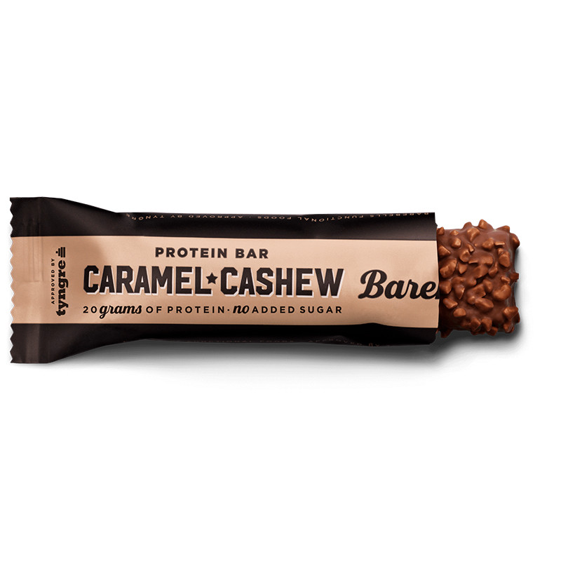 BAREBELLS Barrita de proteína Caramel Cashew 55g