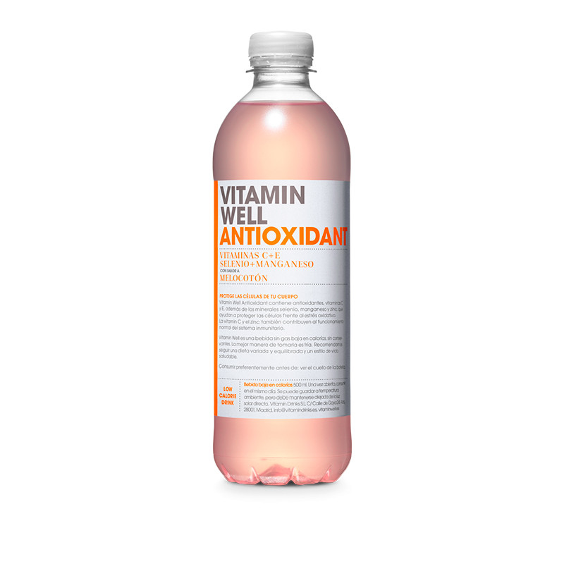 VITAMIN WELL Antioxidante Melocotón 500 ml