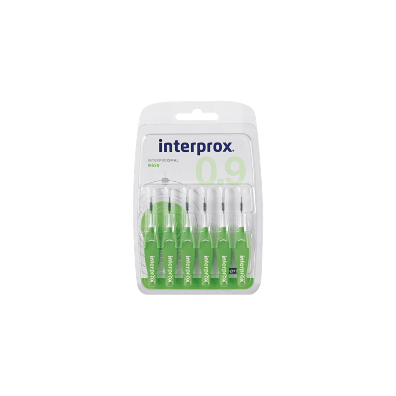 INTERPROX Micro 0,9 mm 6 uds
