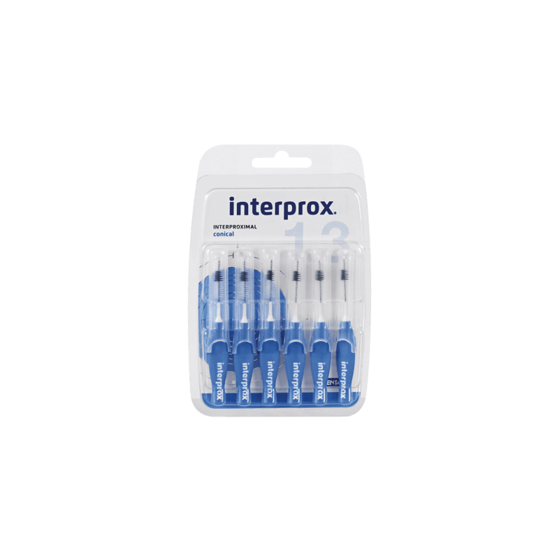 INTERPROX Cónico 1,3 mm 6 uds