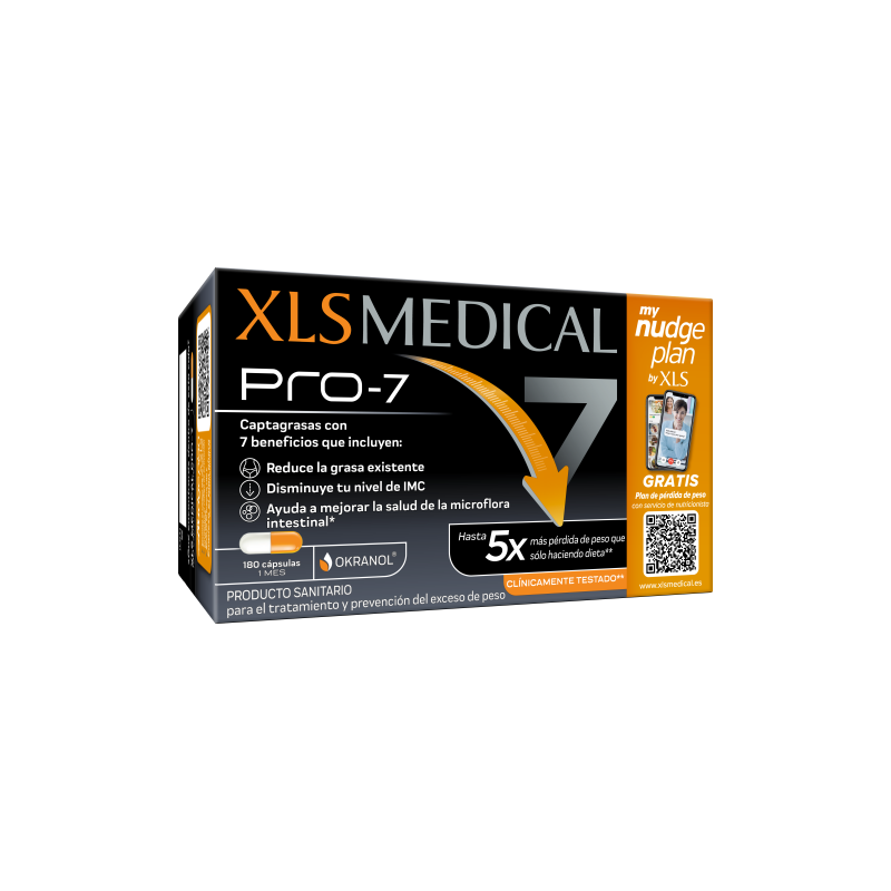XLS MEDICAL Pro 7 180 Cápsulas