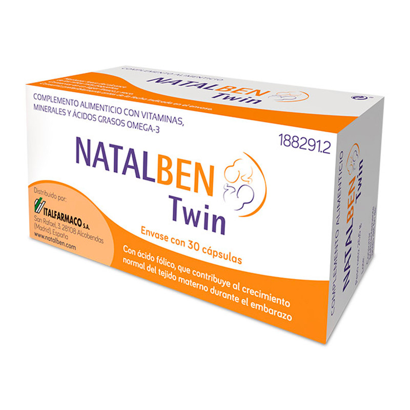 NATALBEN Twin 30 cápsulas