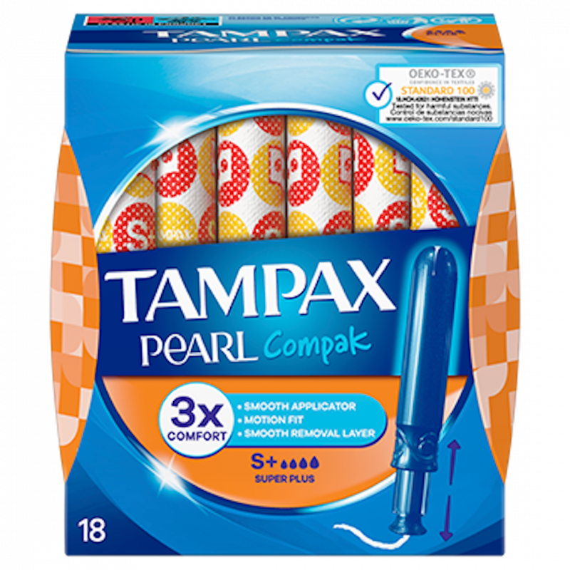 TAMPAX Pearl Compak Super...