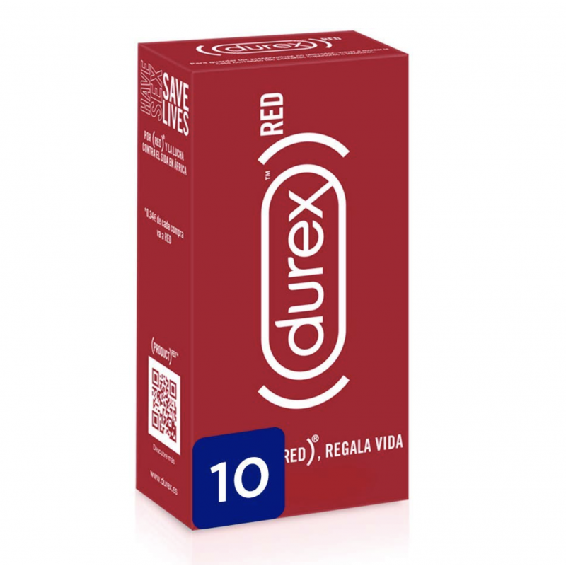 DUREX Preservativos Red 10 Uds