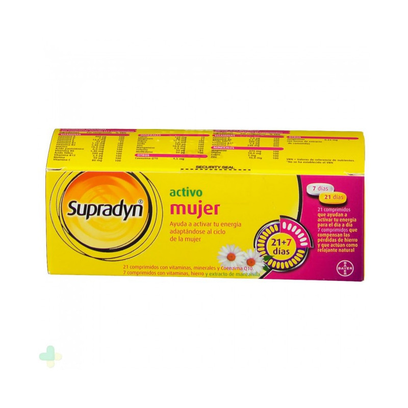 SUPRADYN ACTIVO MUJER 21+7...