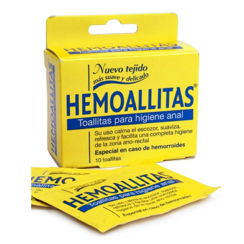 HEMOFARM PLUS TOALLITAS HEMORROIDES 60 UNIDADES