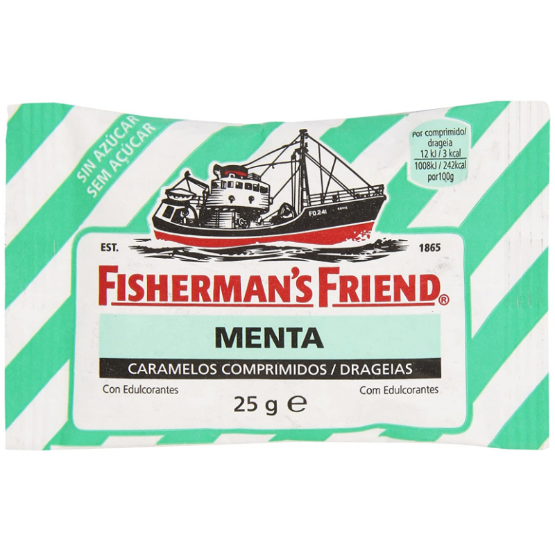 Caramelos fisherman's menta...